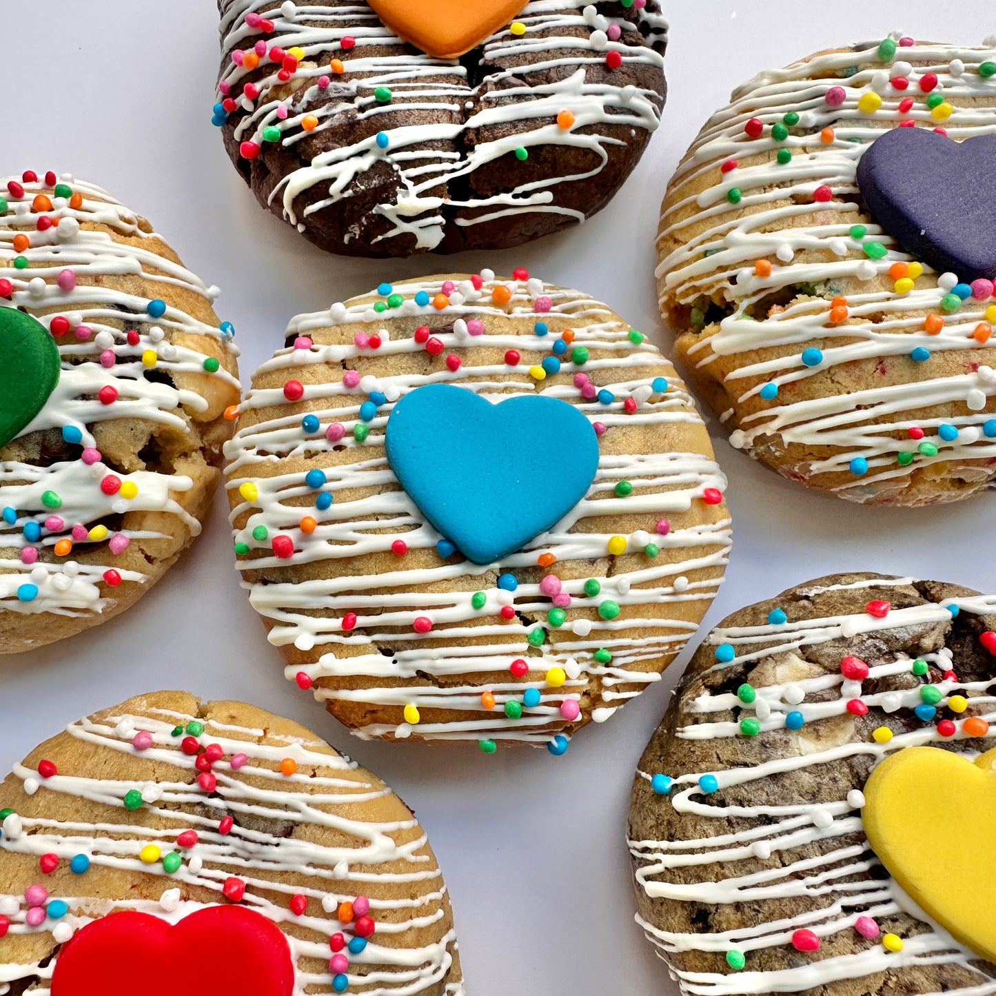 Pride Month Chunky Cookies