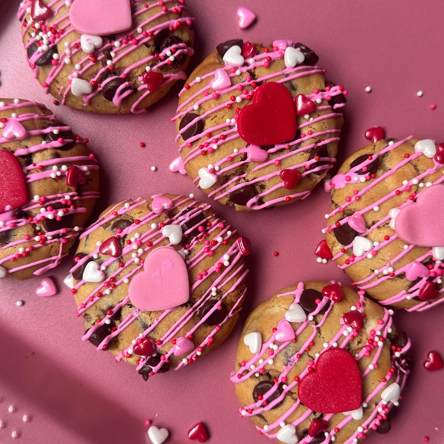 Valentines Day cookies (Box of 12)