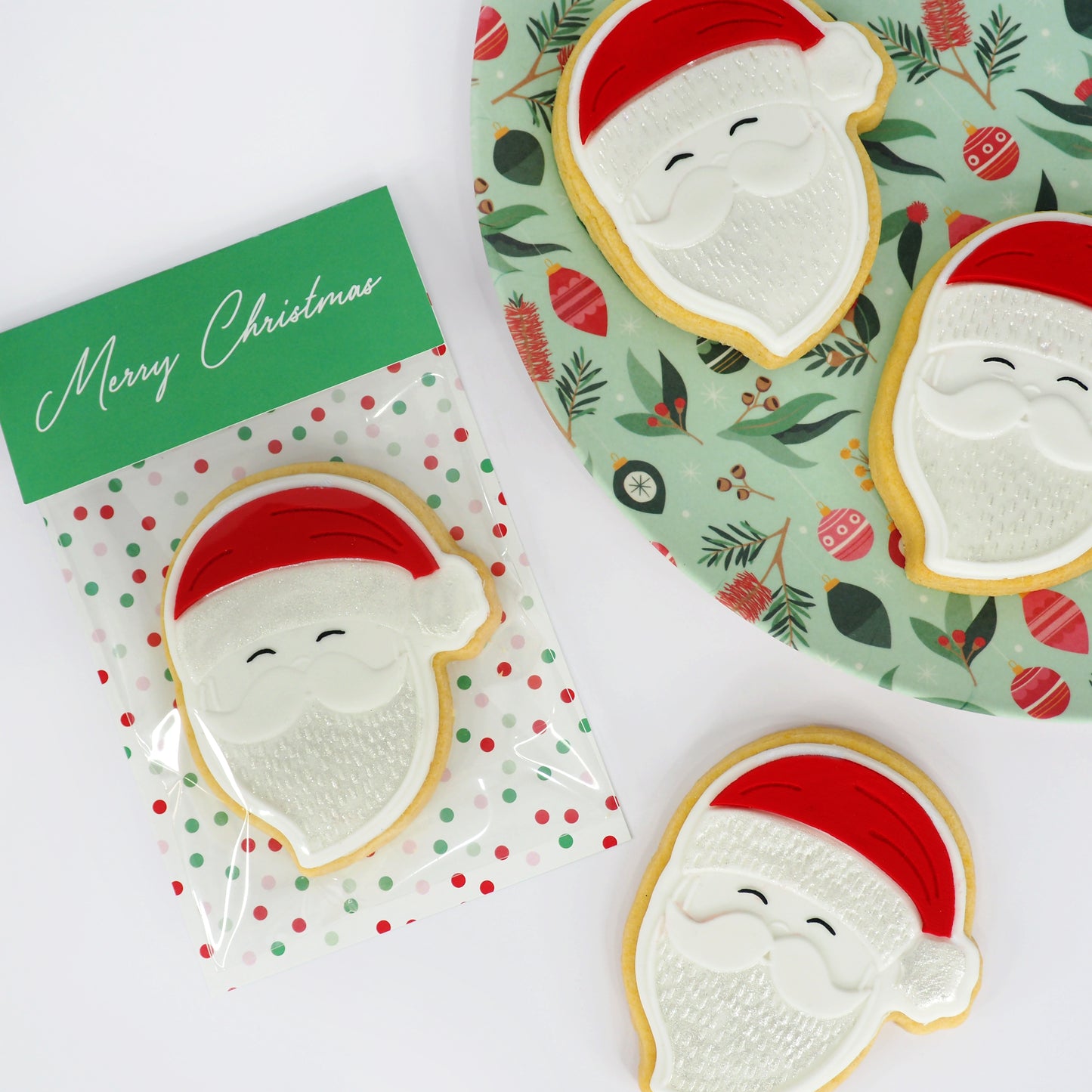 Santa Cookies (Box of 6)