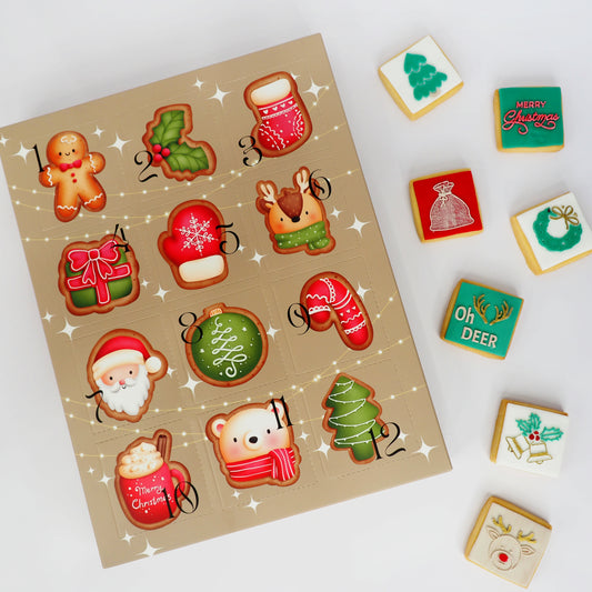 12 Days to Christmas Advent calendar (NEUTRAL)