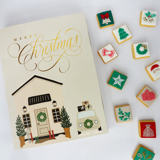 12 Days to Christmas Advent calendar (COOKIES & KINDNESS)