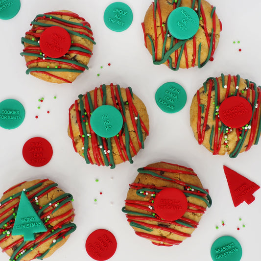 Chunky Christmas Cookies (Pack of 12)