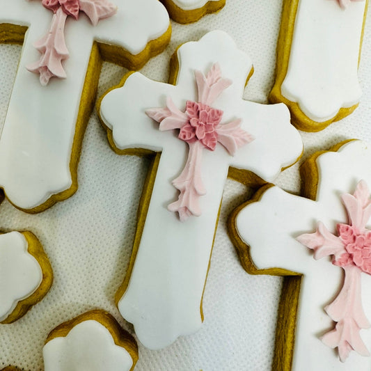 Ornate Cross Cookies