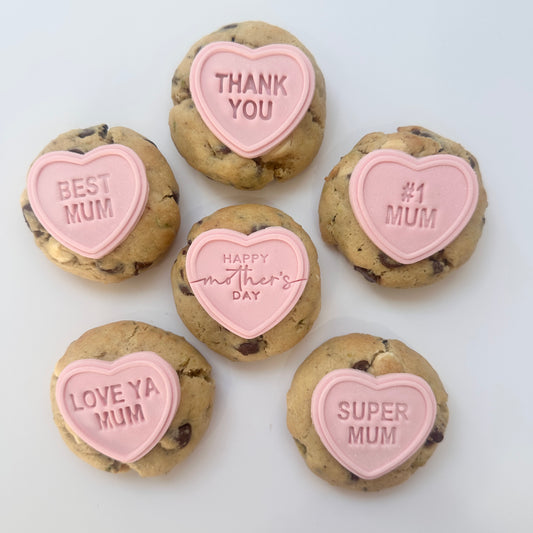 PistachiOh! Mother's Day Chunky Cookies (Pack of 6 or 12)