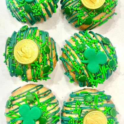 Chunky St Patrick's Day Cookies (Pack of 12)