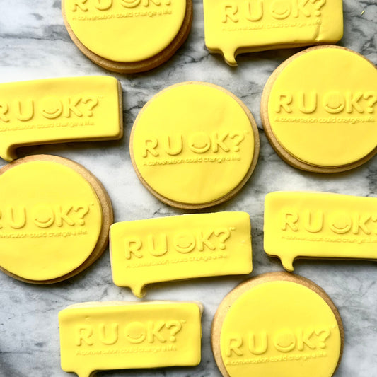 R U OK? Day Cookies - Mix Pack (Box of 12)