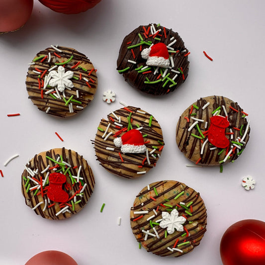 Chunky Christmas Cookies (6 or 12 Pack)