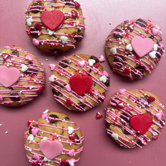 Valentines Day cookies (Box of 12)