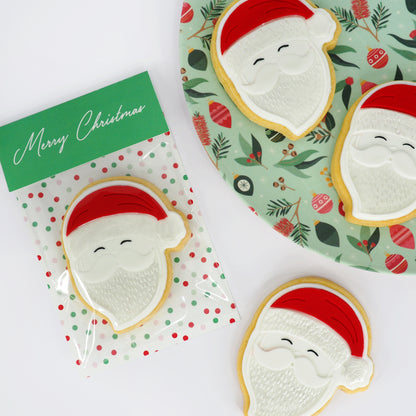 Santa Cookies (Box of 6)